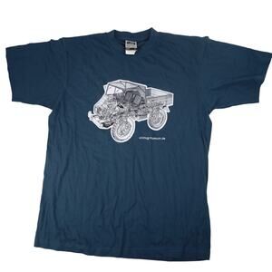 Vintage Unimog Diagram Graphic T Shirt